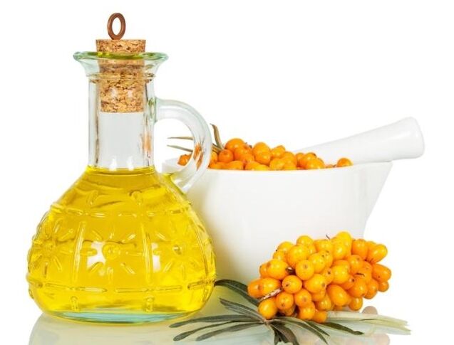 olio di olivello spinoso per il ringiovanimento della pelle