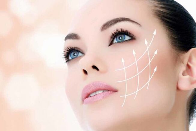 Metodo moderno di rassodamento della pelle del viso con mesothread